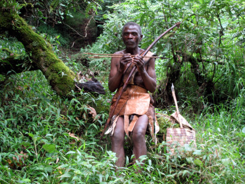 batwa-hunter-in-the-forest
