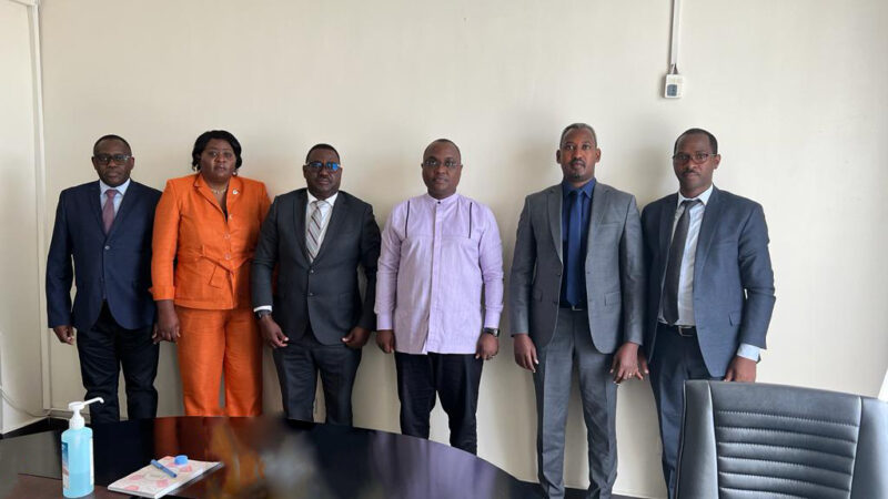 Hon. Minister Dr. Jean Chrysostome Ngabitsinze has received GVTC Officials